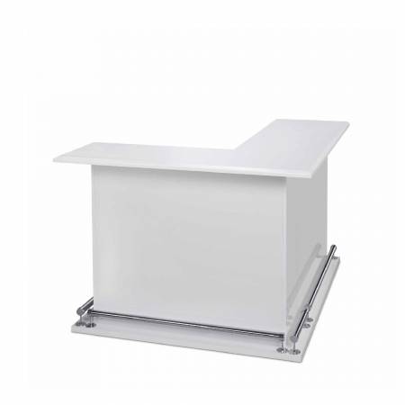 Tavolo da buffet tipo L.